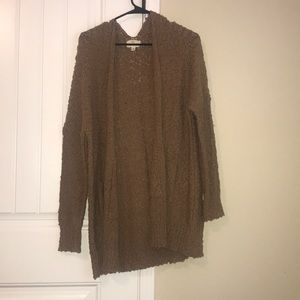 Taupe boutique cardigan
